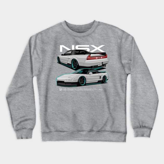 Nsx cut out Crewneck Sweatshirt by EF Warehouse 